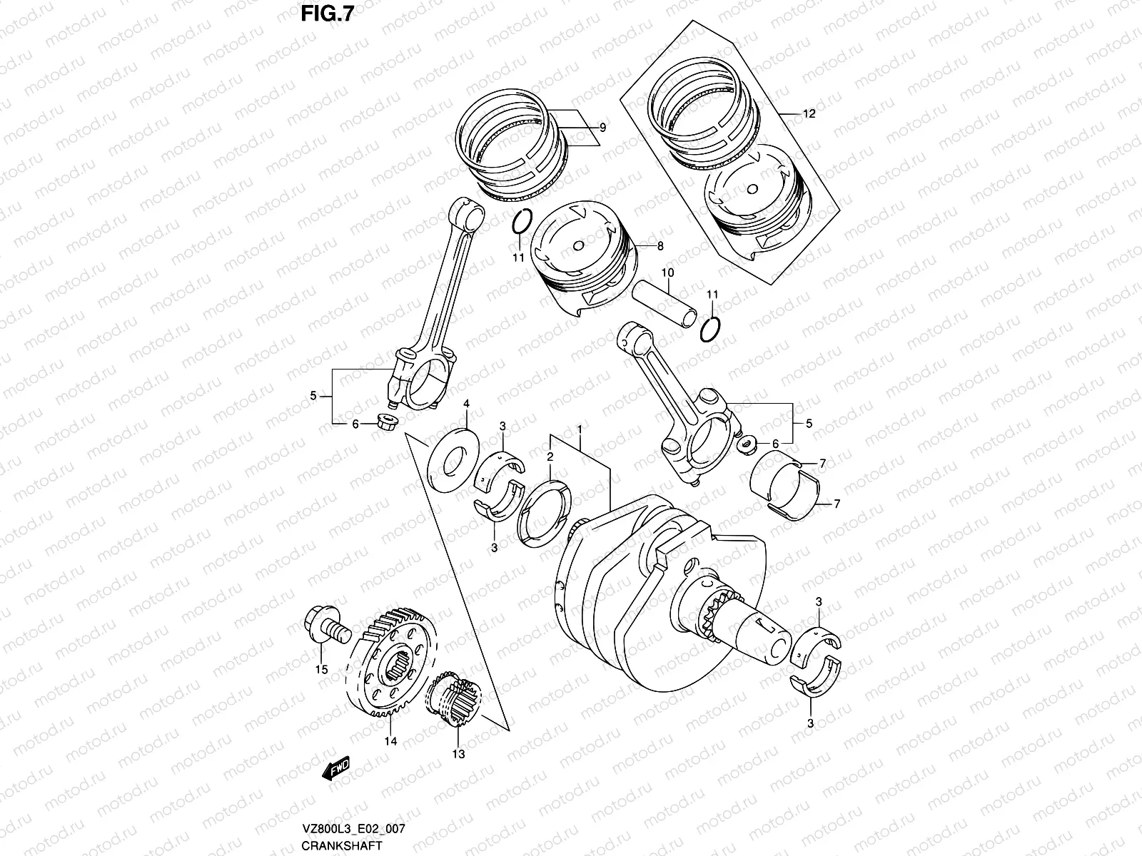 7 - CRANKSHAFT