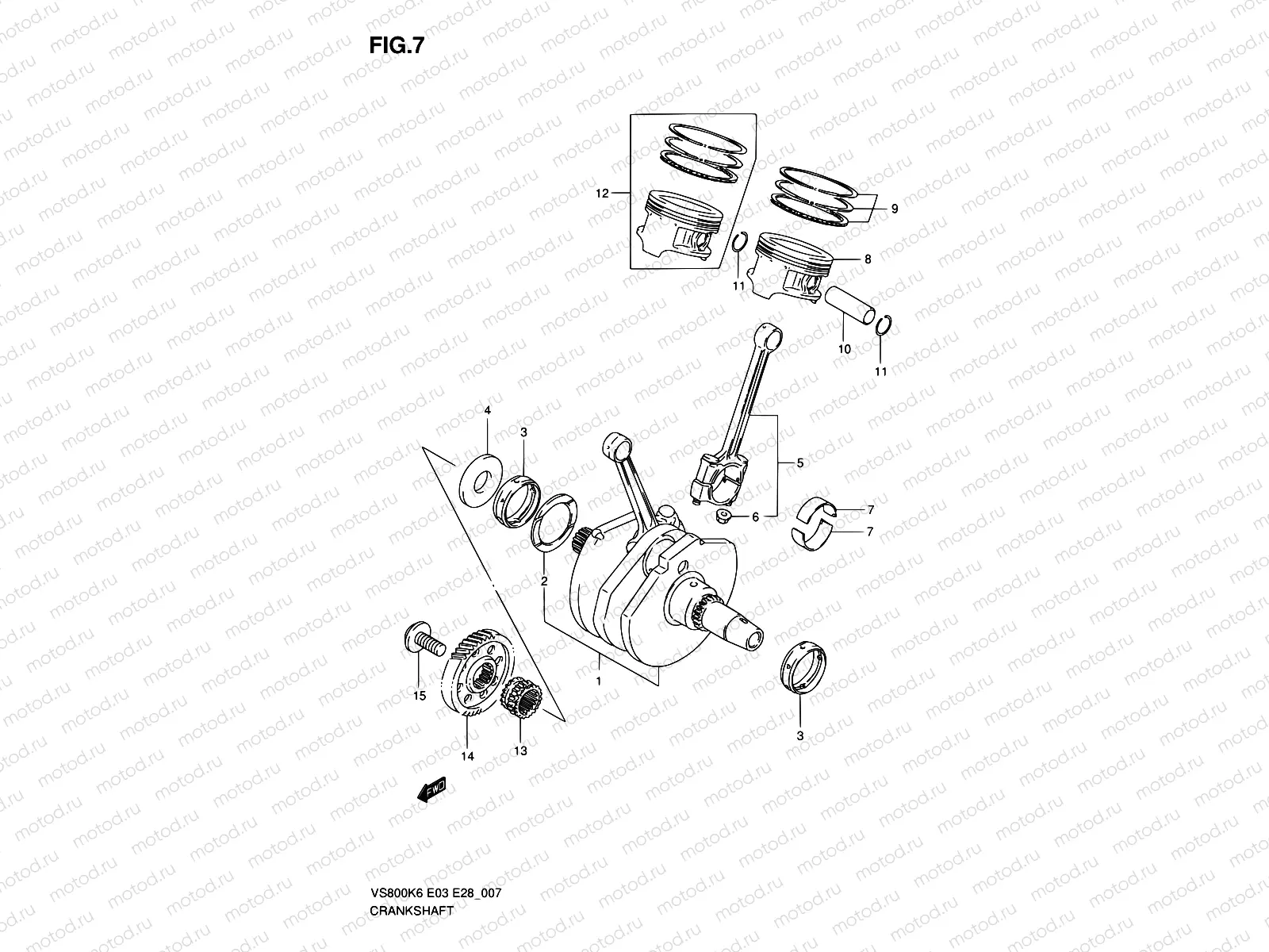 7 - CRANKSHAFT