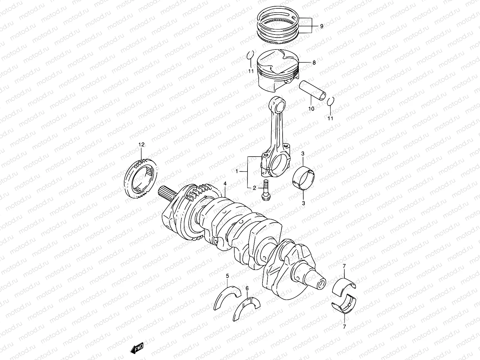 7 - CRANKSHAFT