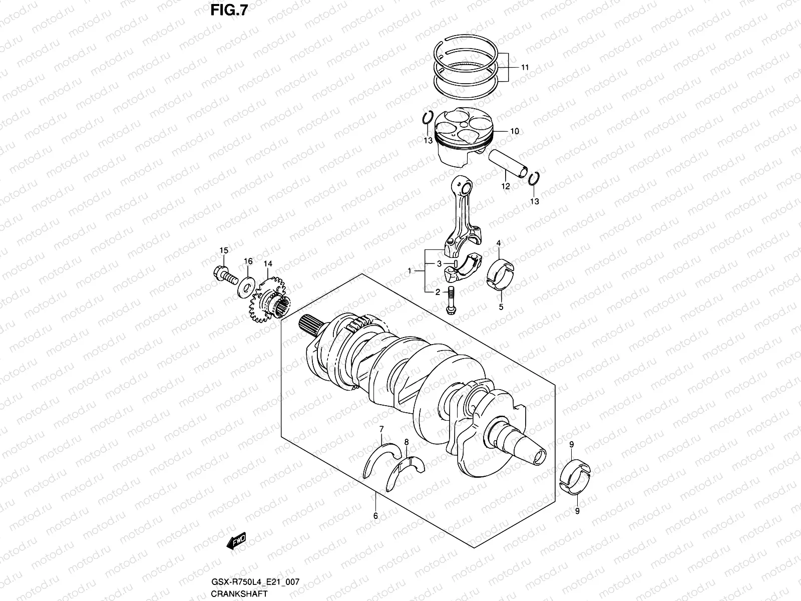 7 - CRANKSHAFT