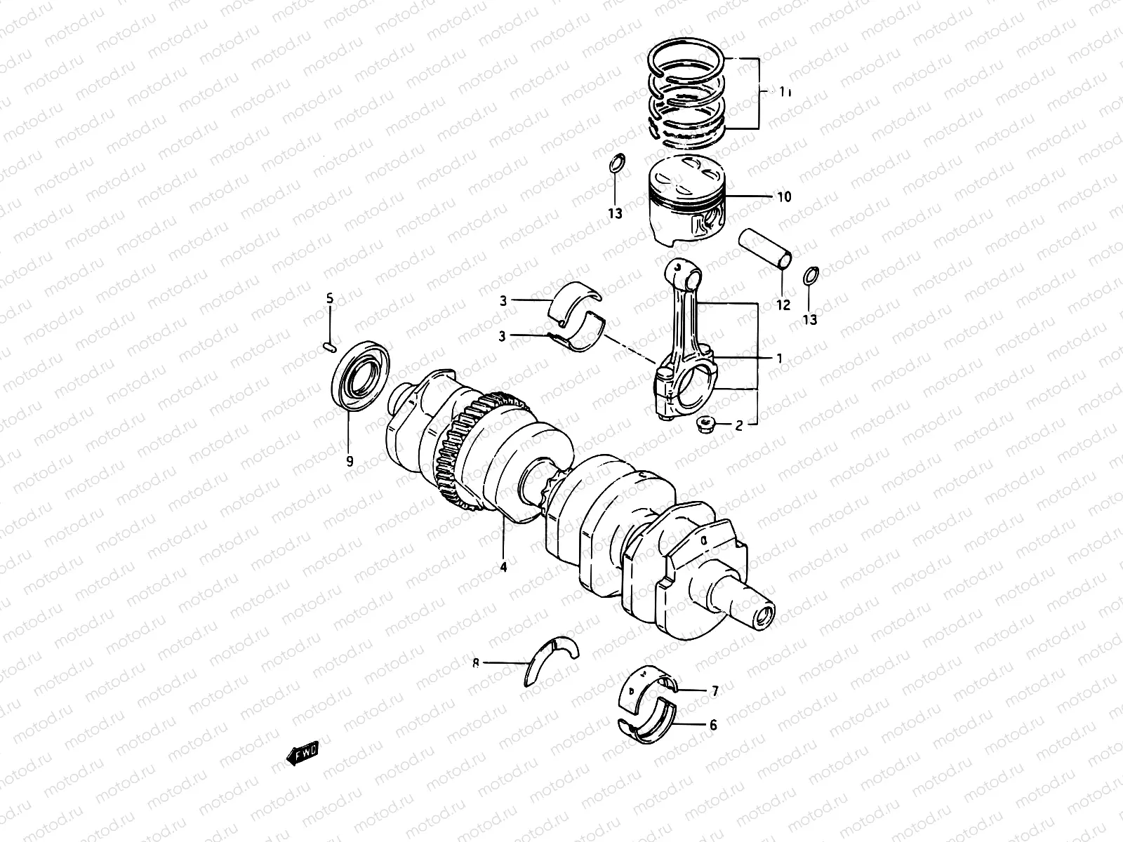 7 - CRANKSHAFT