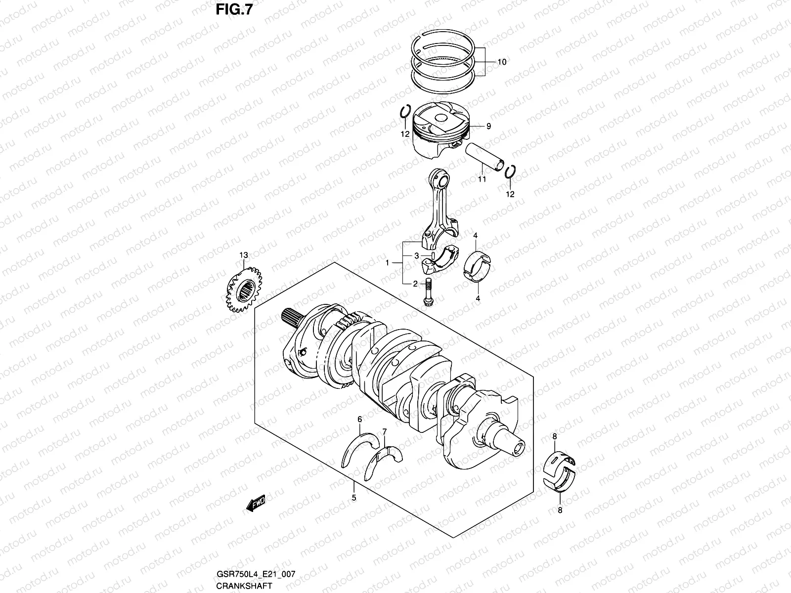 7 - CRANKSHAFT