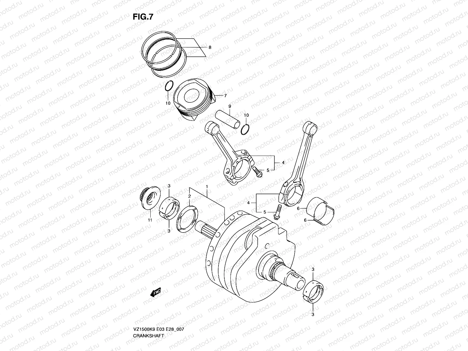 7 - CRANKSHAFT