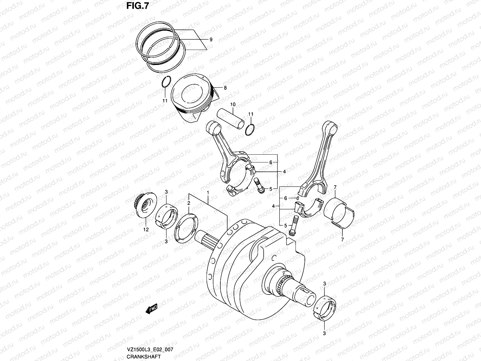 7 - CRANKSHAFT