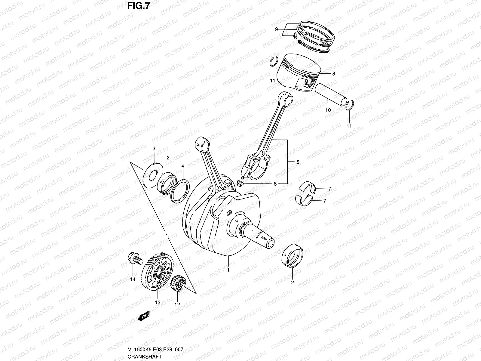 7 - CRANKSHAFT