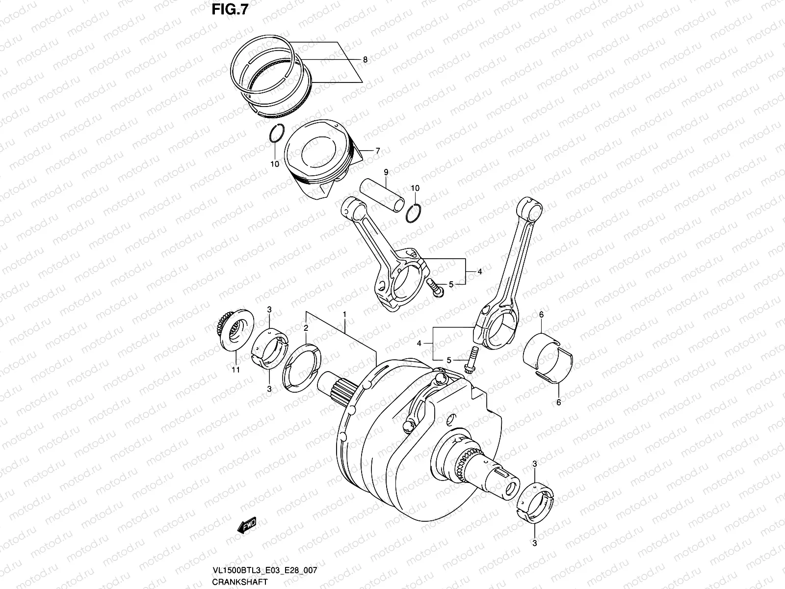 7 - CRANKSHAFT