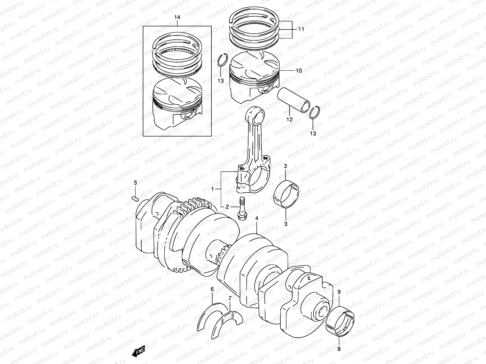 7 - CRANKSHAFT