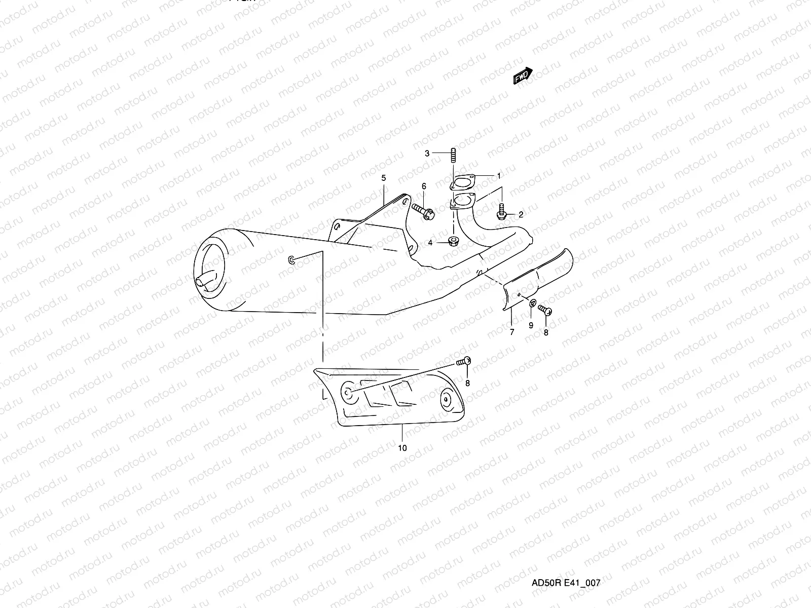 7 - MUFFLER