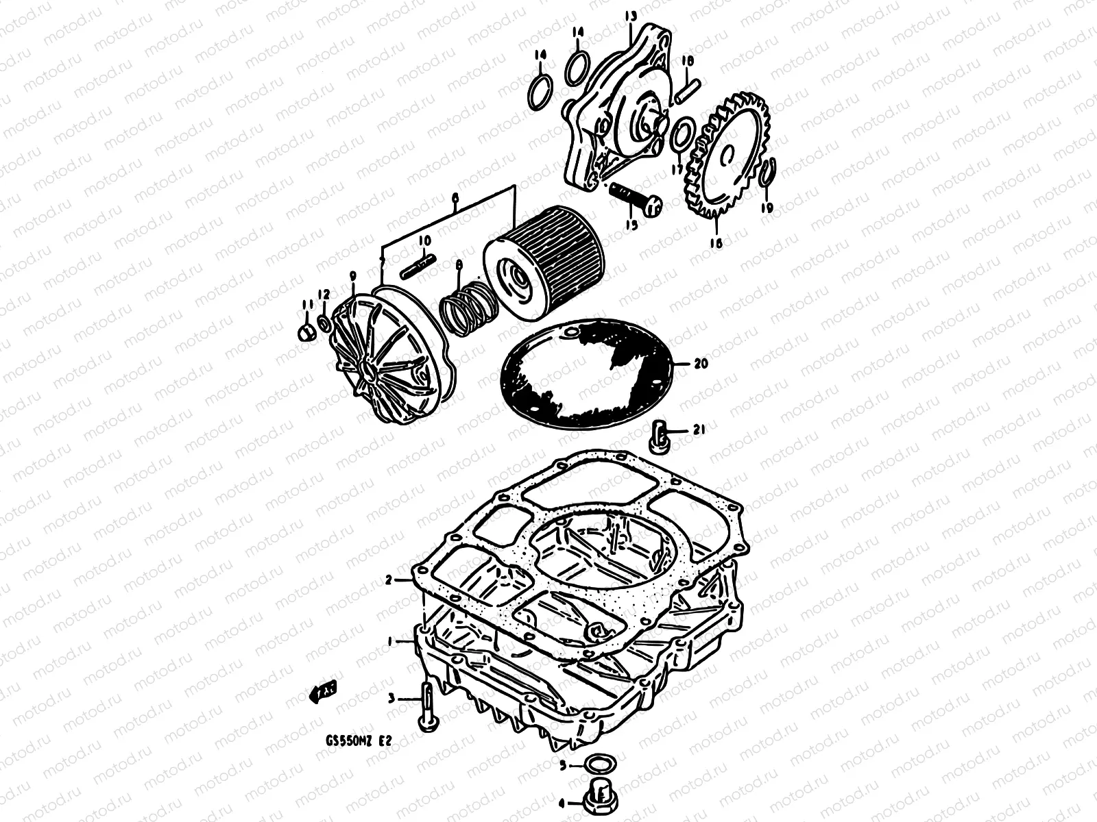 7 - OIL PUMP-OIL FILTER