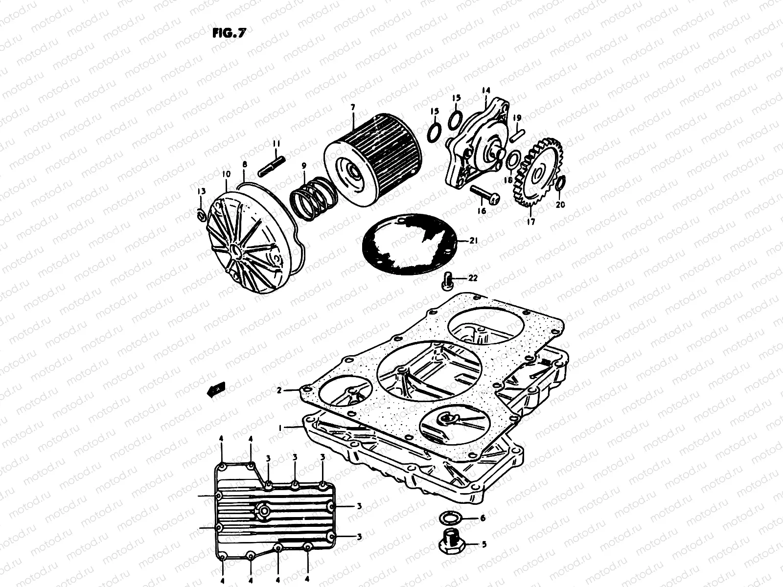 7 - OIL PUMP - OIL FILTER