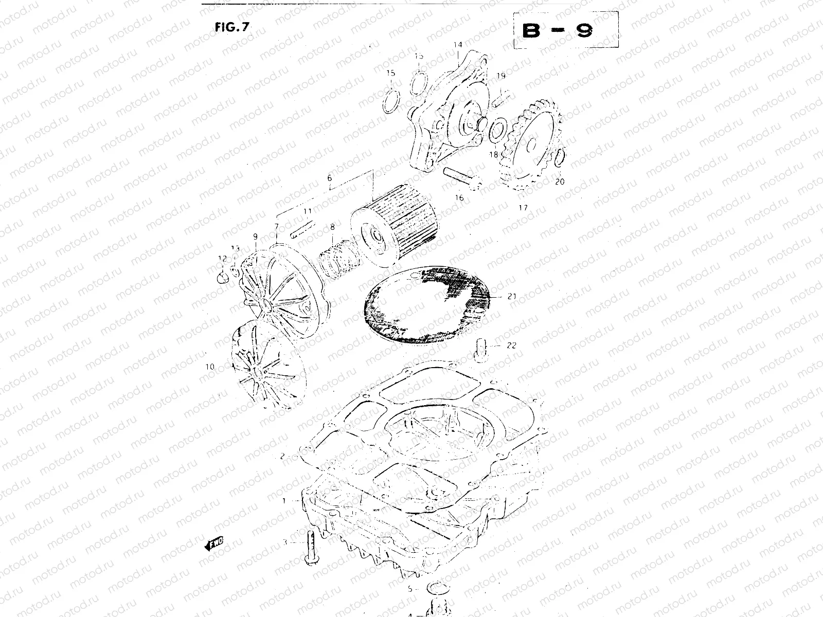 7 - OIL PUMP - OIL PAN