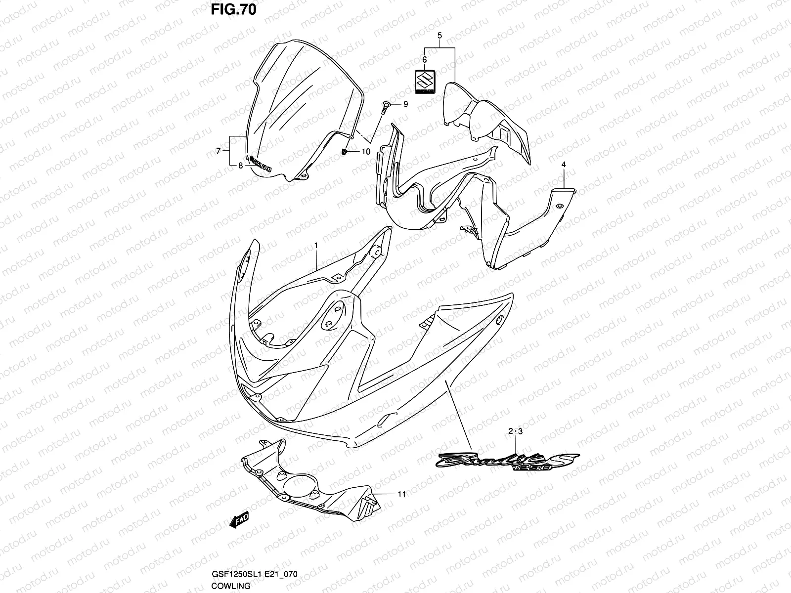 70 - COWLING