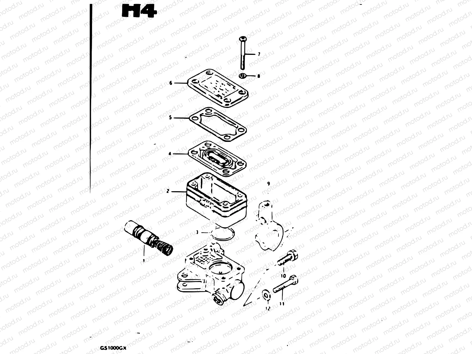 70 - FRONT MASTER CYLINDER