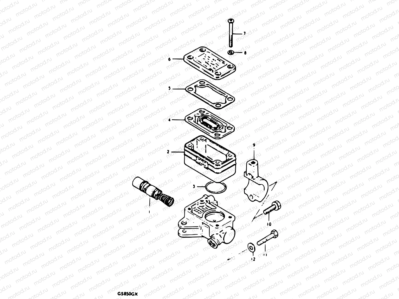 70 - FRONT MASTER CYLINDER