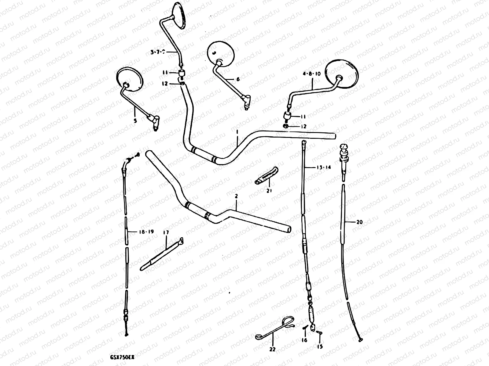70 - HANDLEBAR