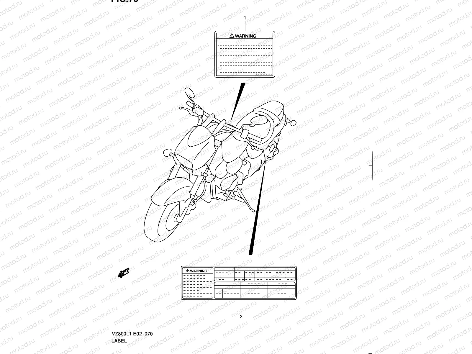 70 - LABEL (VZ800L1 E19)
