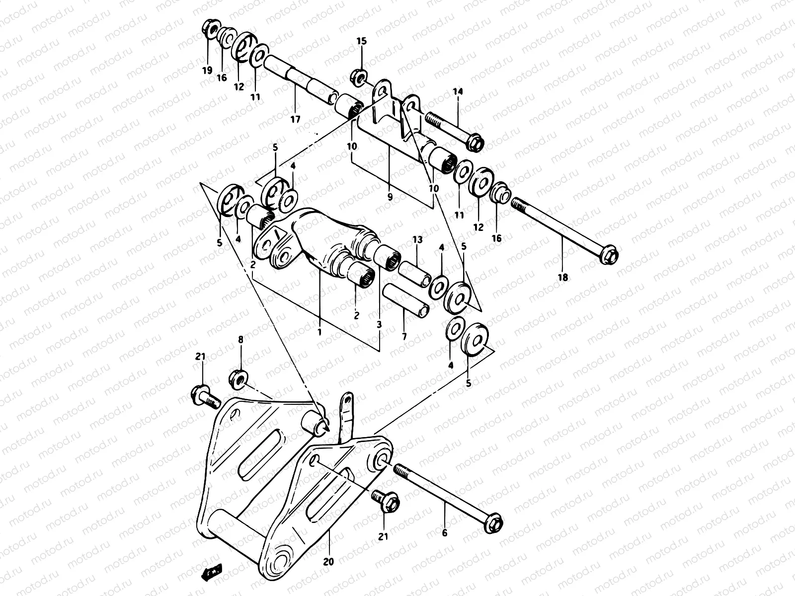 71 - CUSHION LEVER