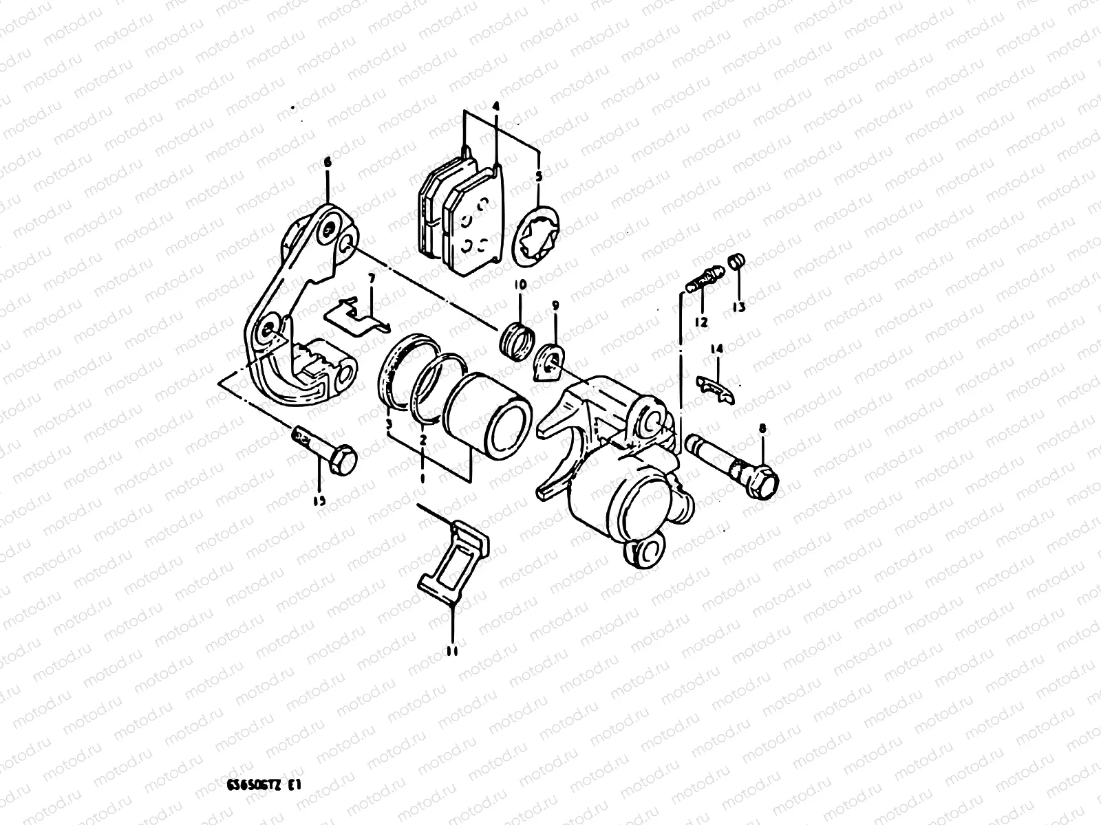 71 - FRONT CALIPERS (MODEL X)