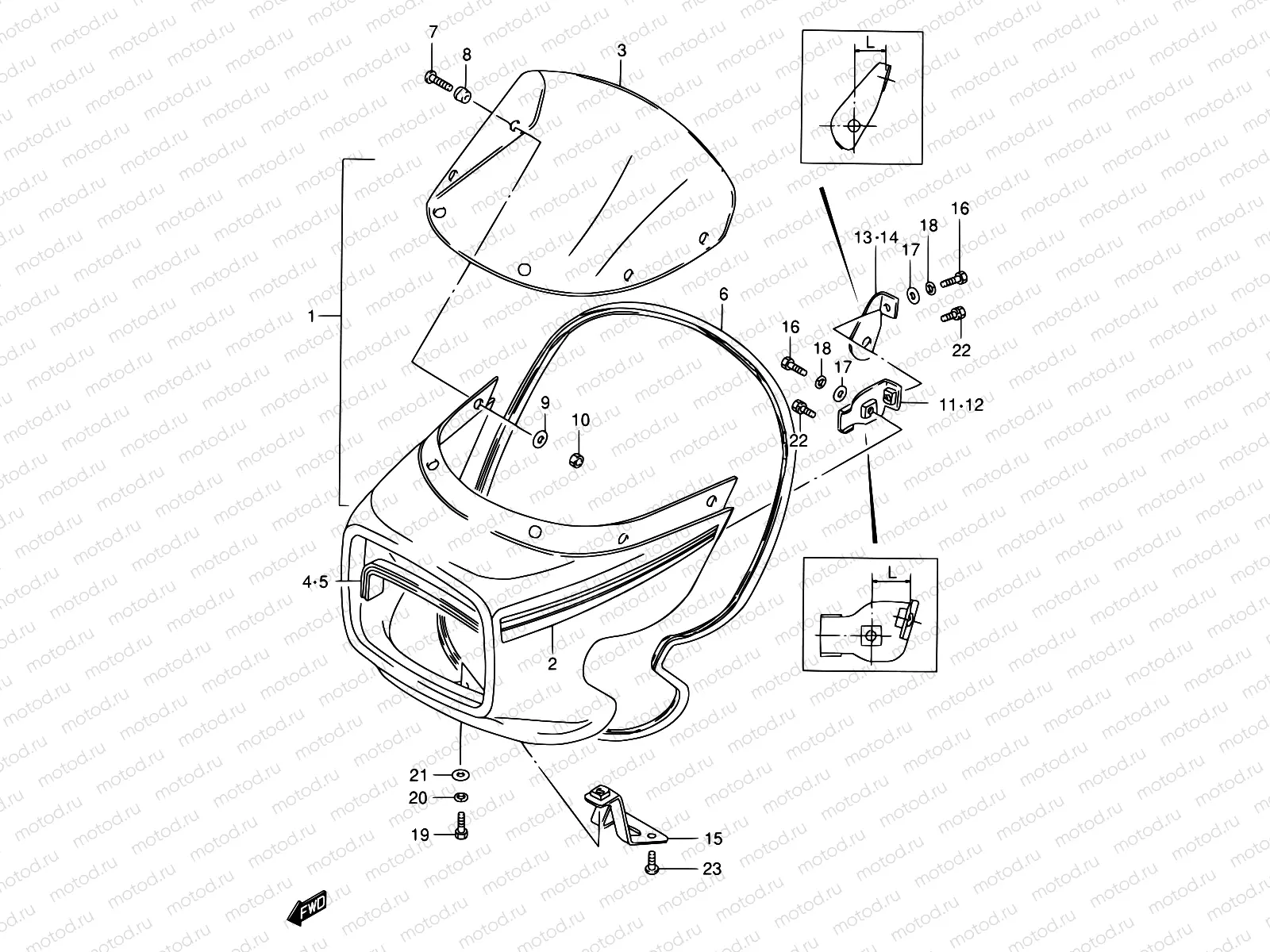 72 - COWLING (GS125ESF/ESK/ESL)