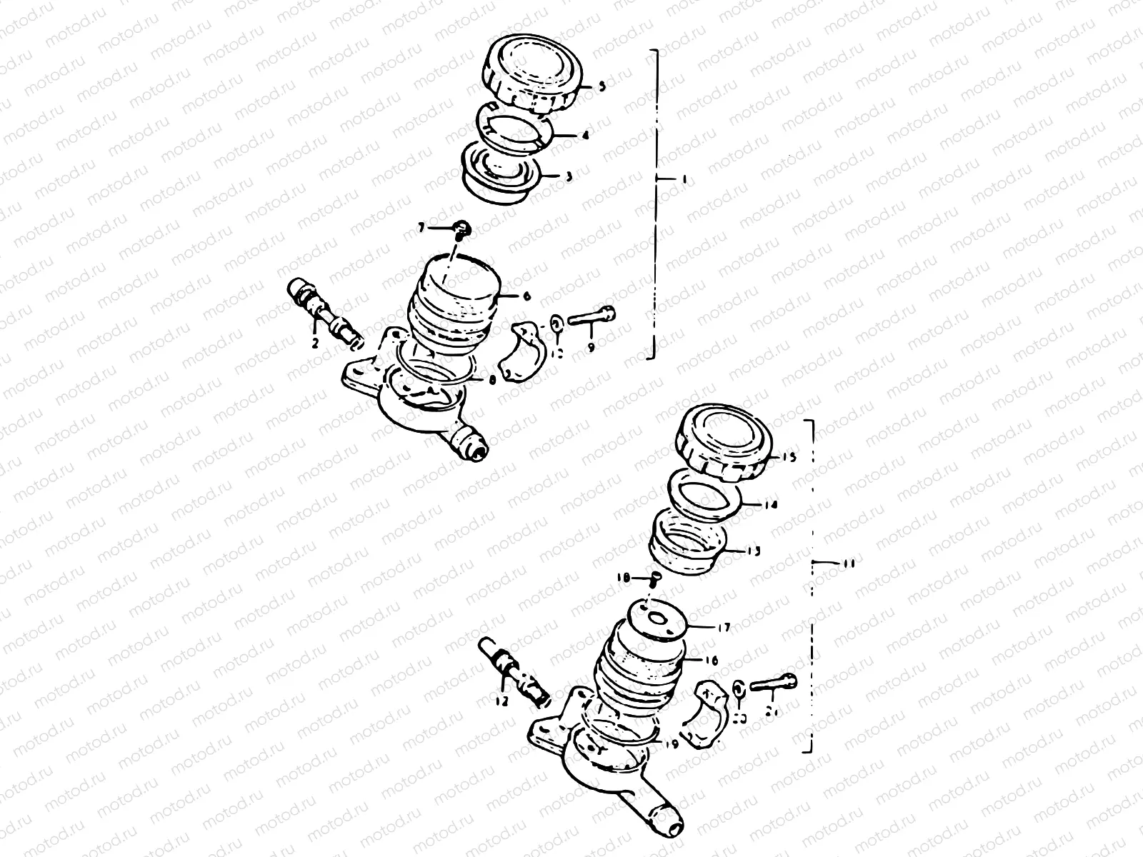 72 - MASTER CYLINDER (MODEL N)
