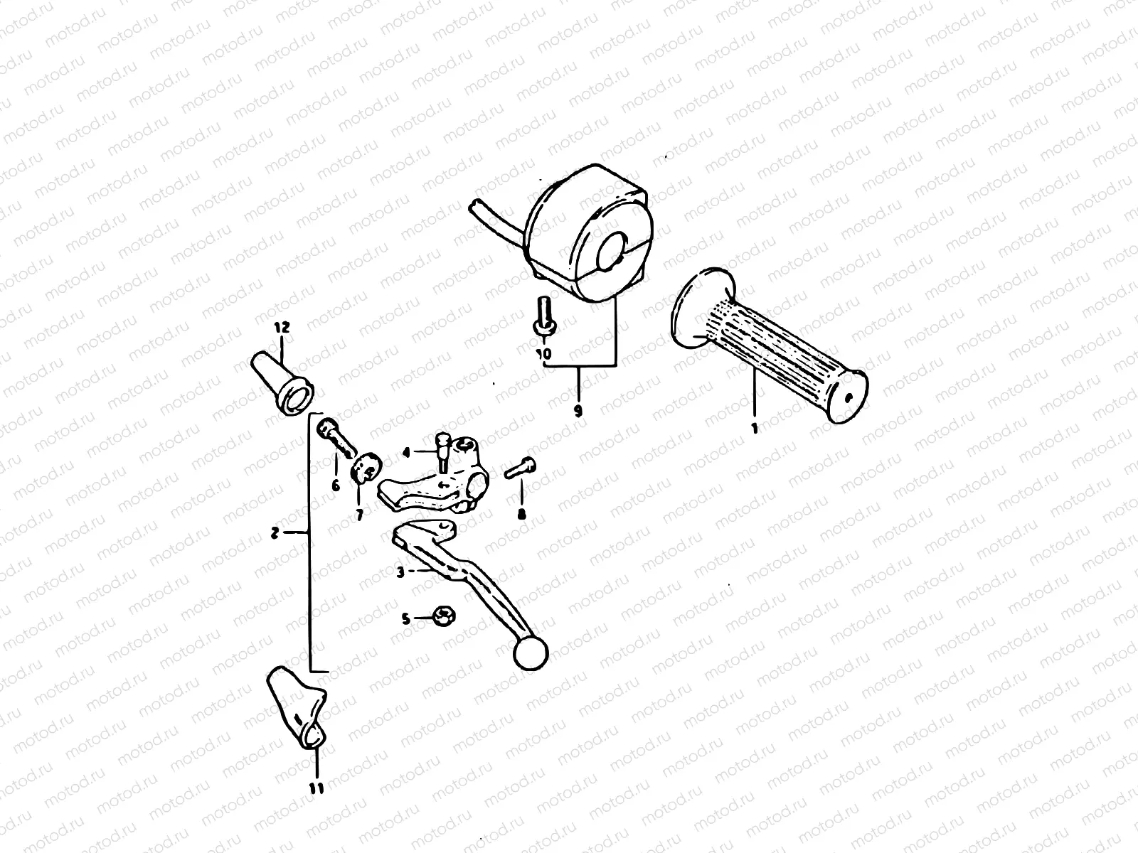 73 - LEFT HANDLE SWITCH