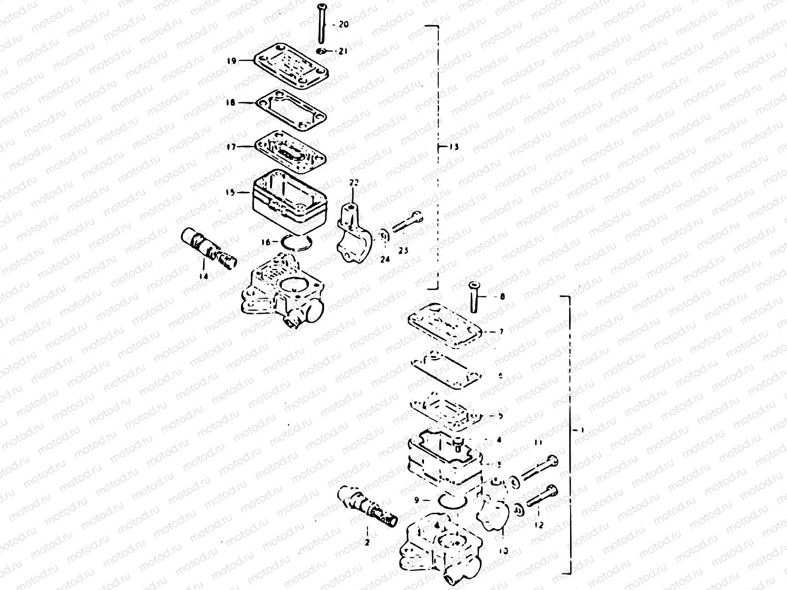 73 - MASTER CYLINDER (MODEL X)