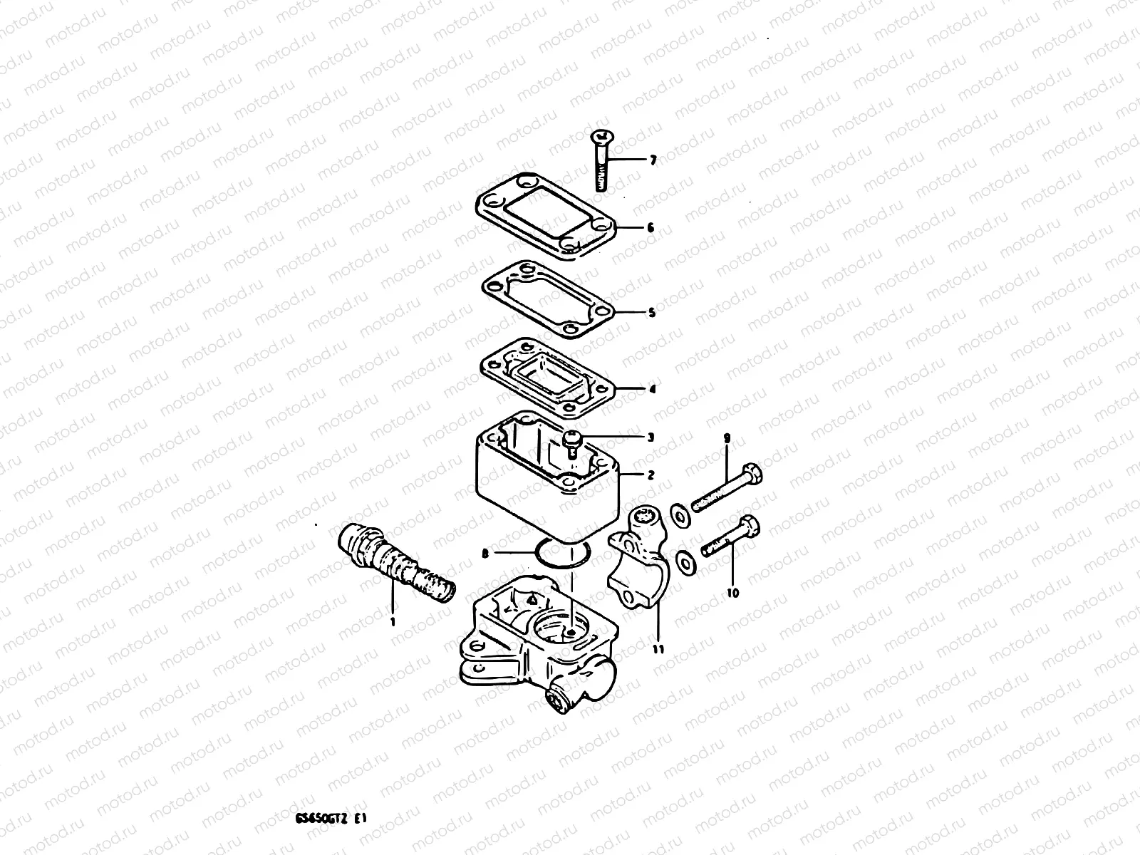 73 - MASTER CYLINDER (MODEL X)