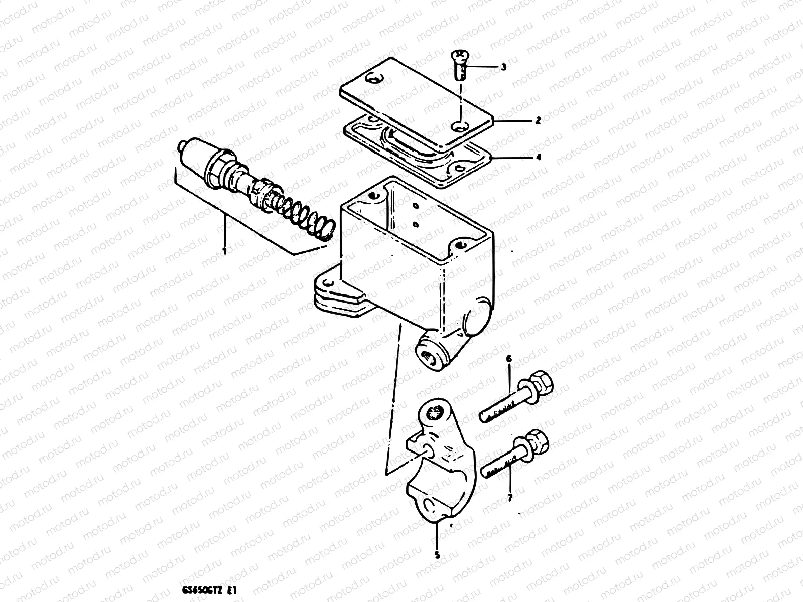 74 - MASTER CYLINDER (MODEL Z)