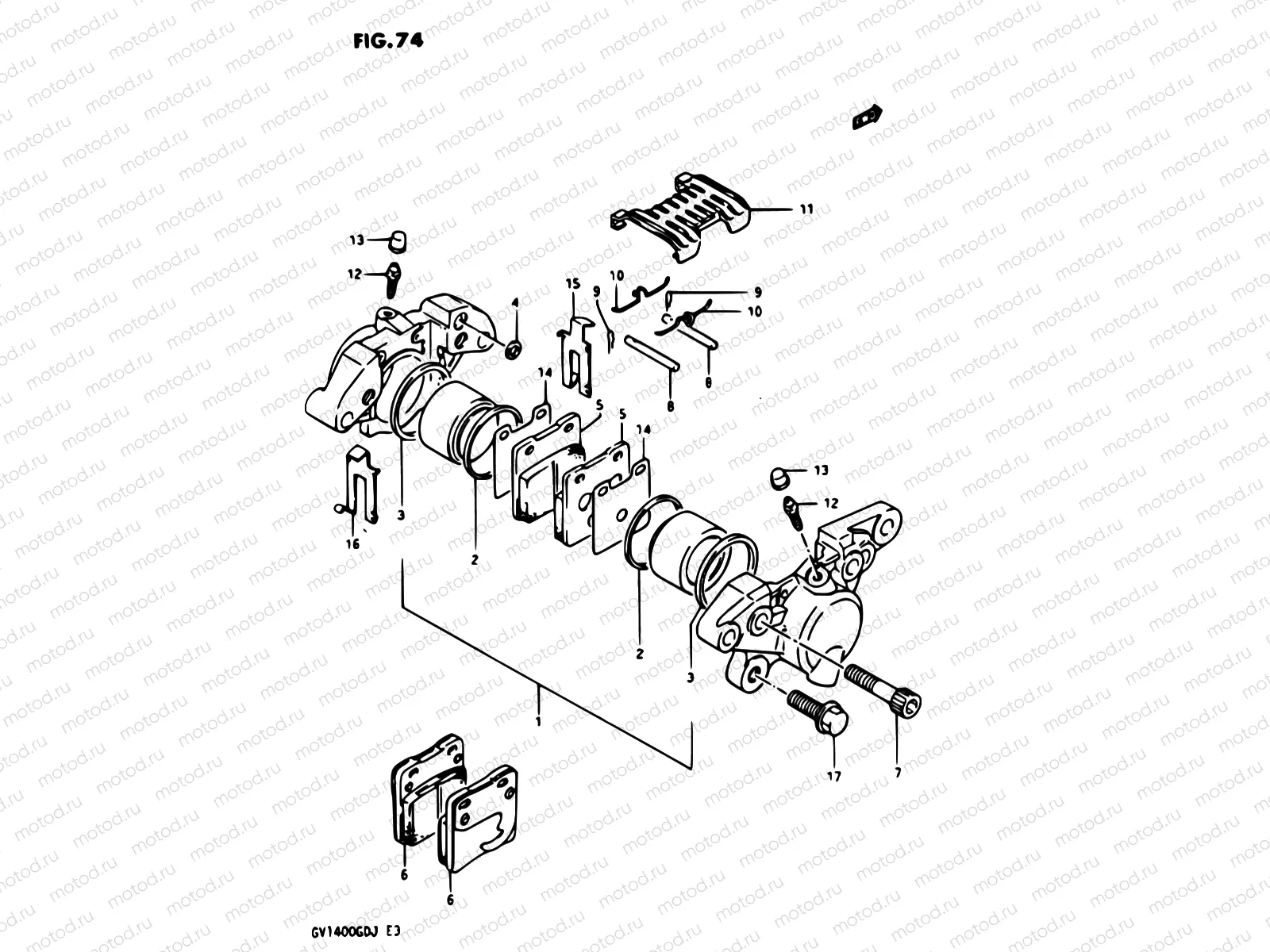 74 - REAR CALIPERS