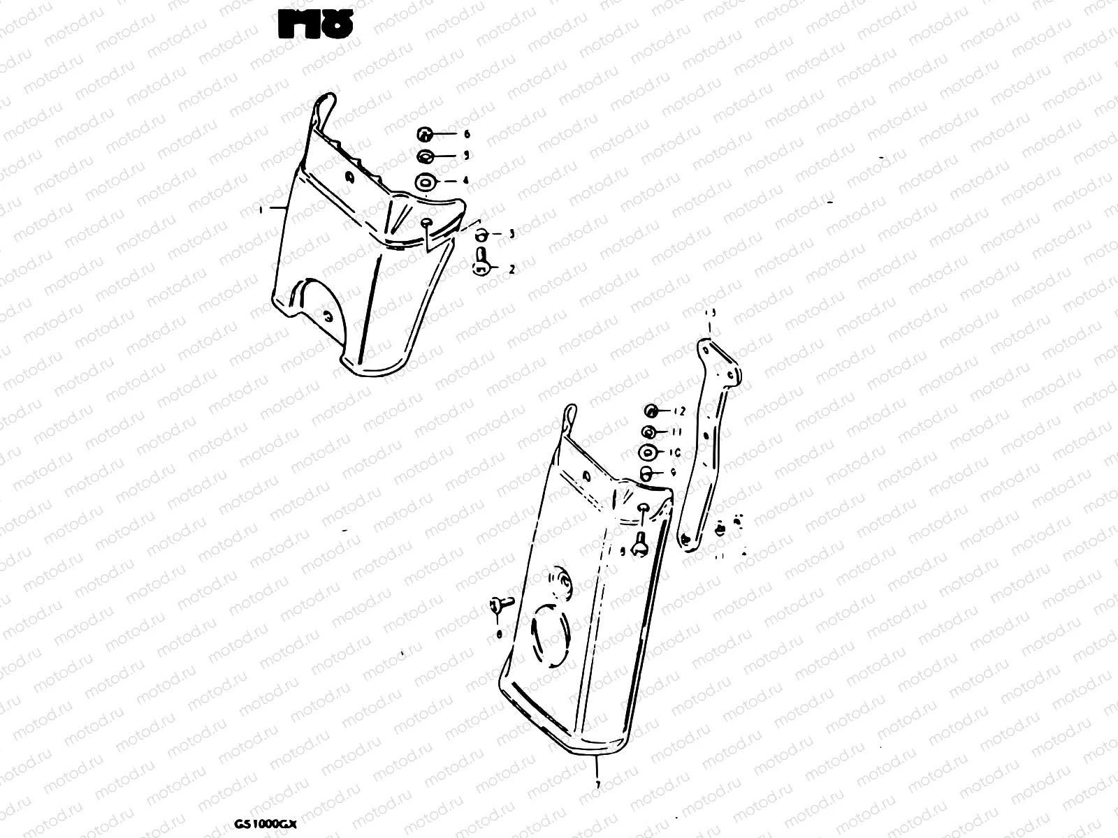 74 - REAR FENDER EXTENSION