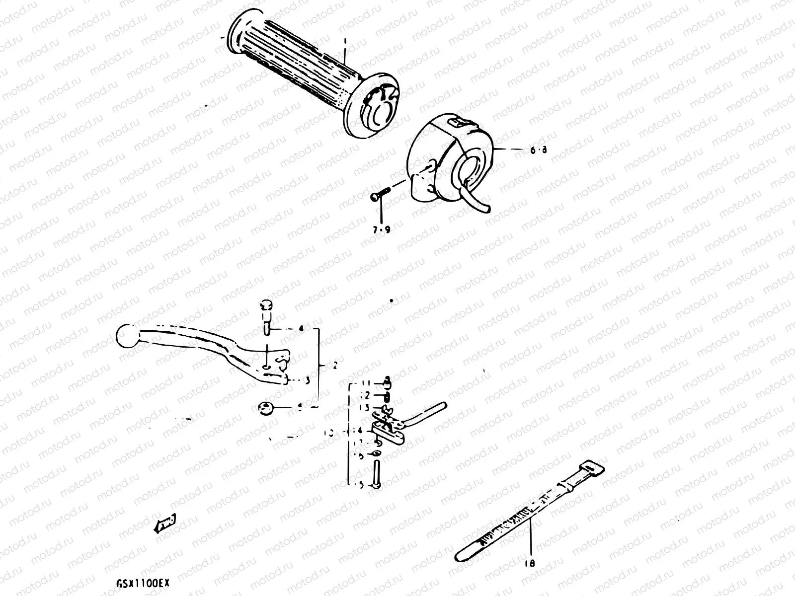 74 - RIGHT HANDLE SWITCH