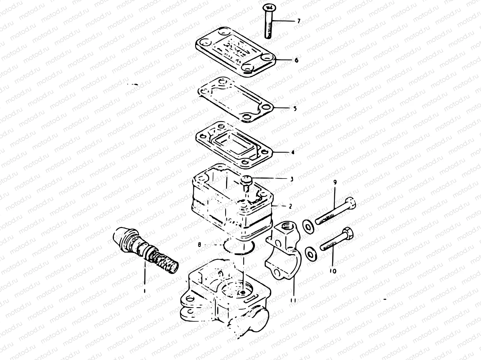 77 - FRONT MASTER CYLINDER