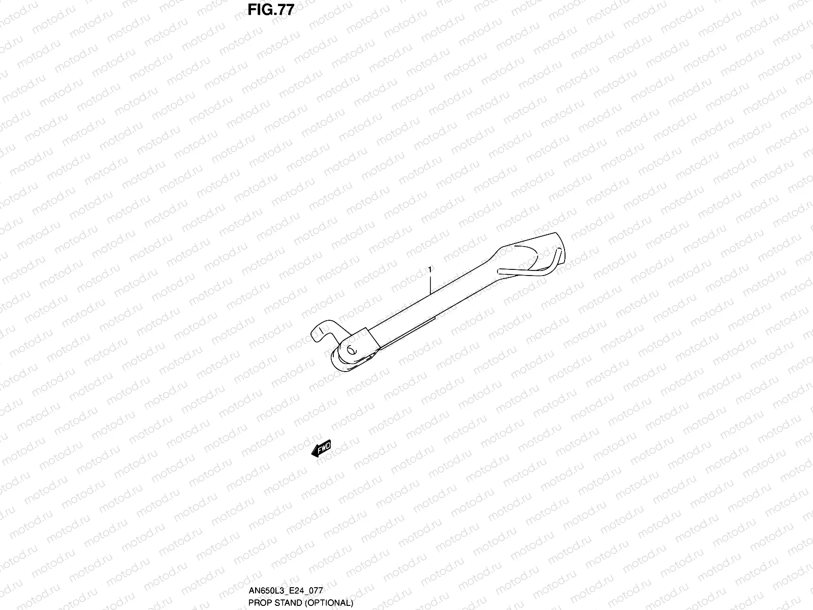 77 - PROP STAND (OPTIONAL)