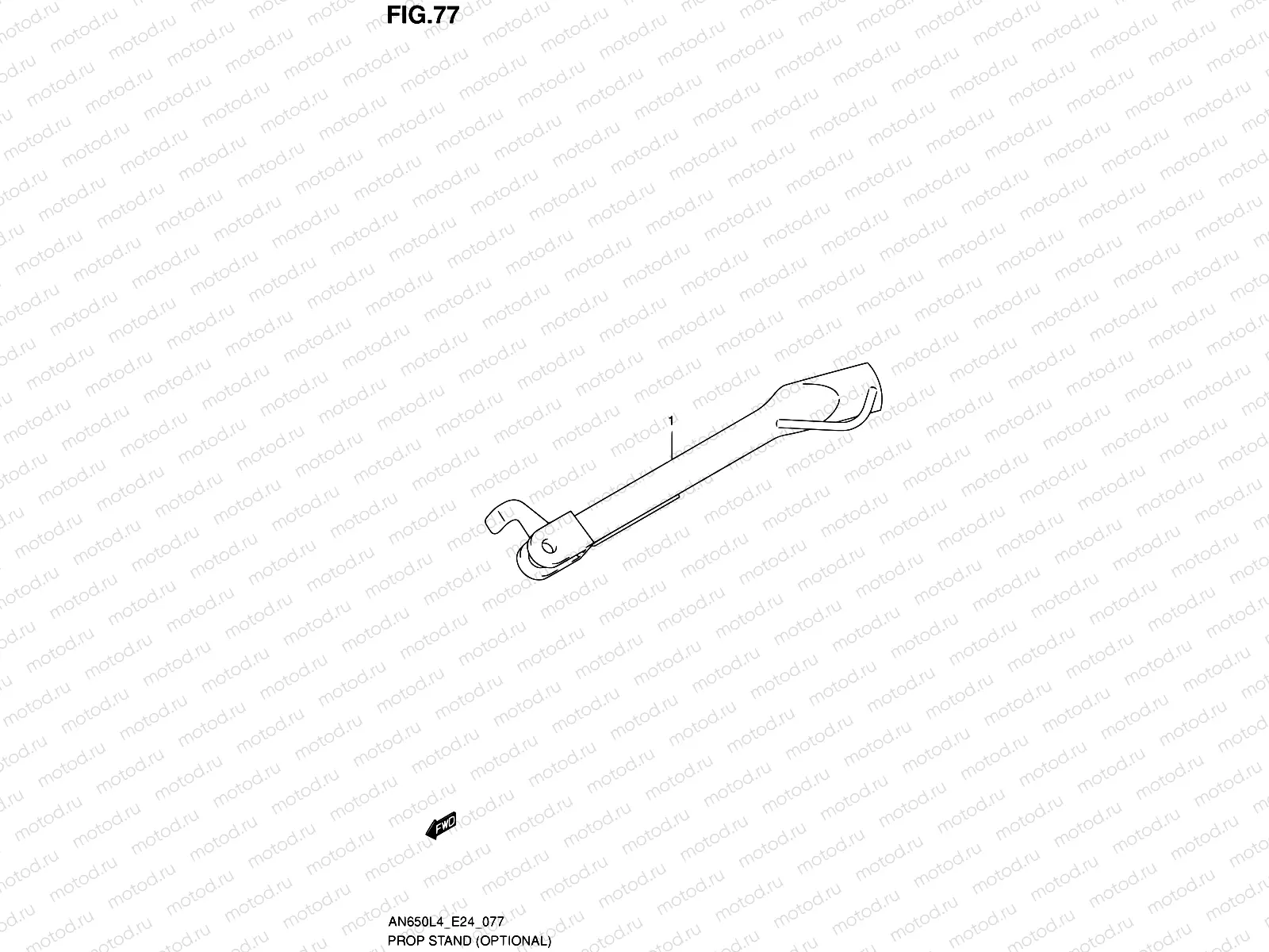 77 - PROP STAND (OPTIONAL)