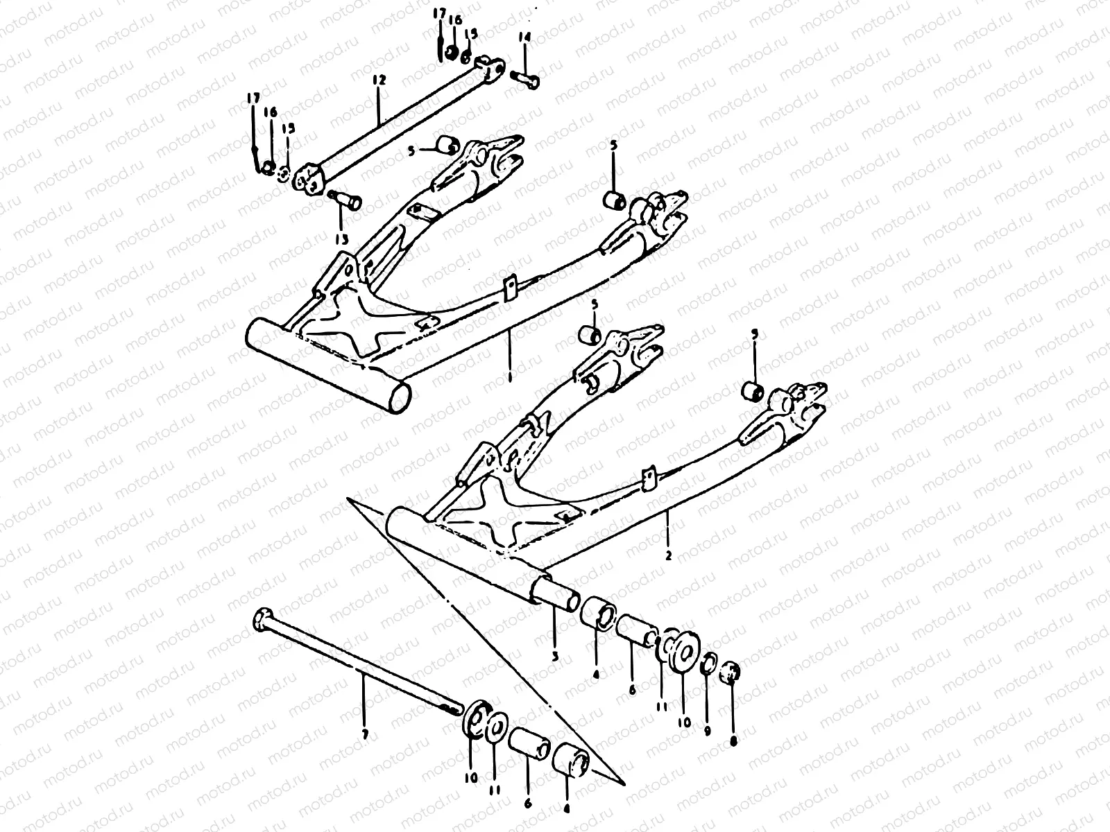 78 - REAR SWINGING ARM