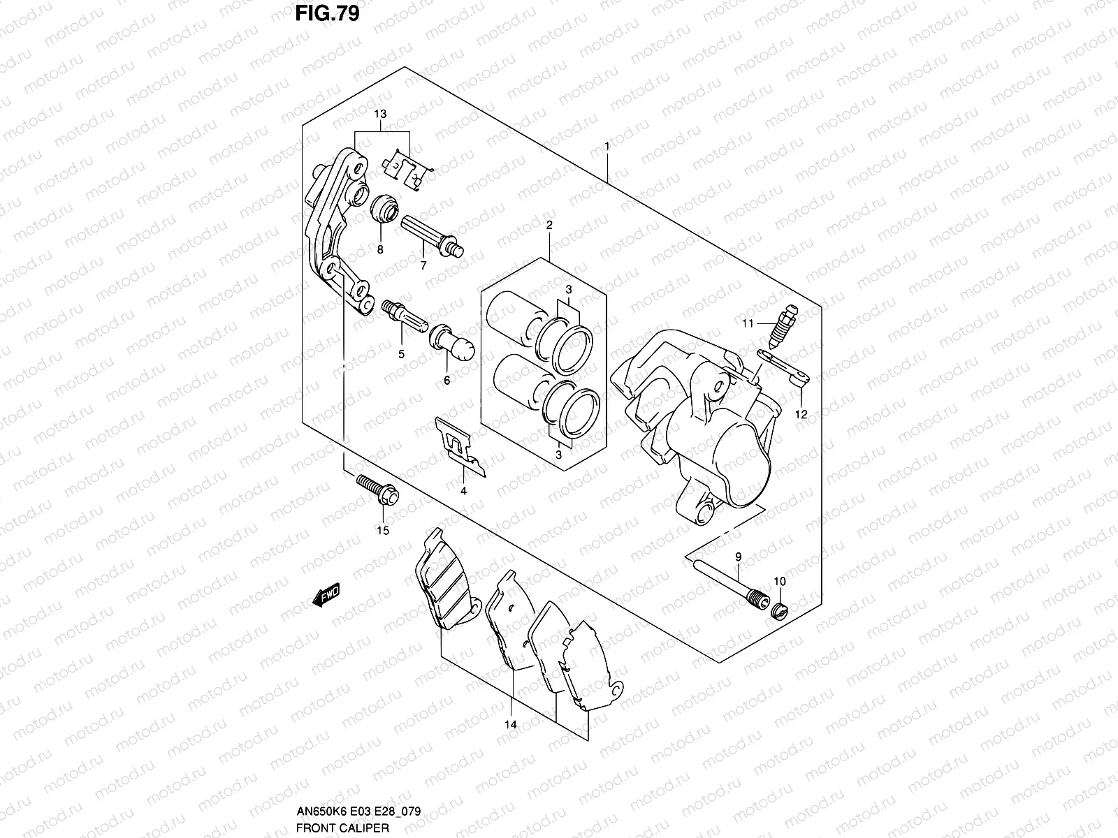 79 - FRONT CALIPER