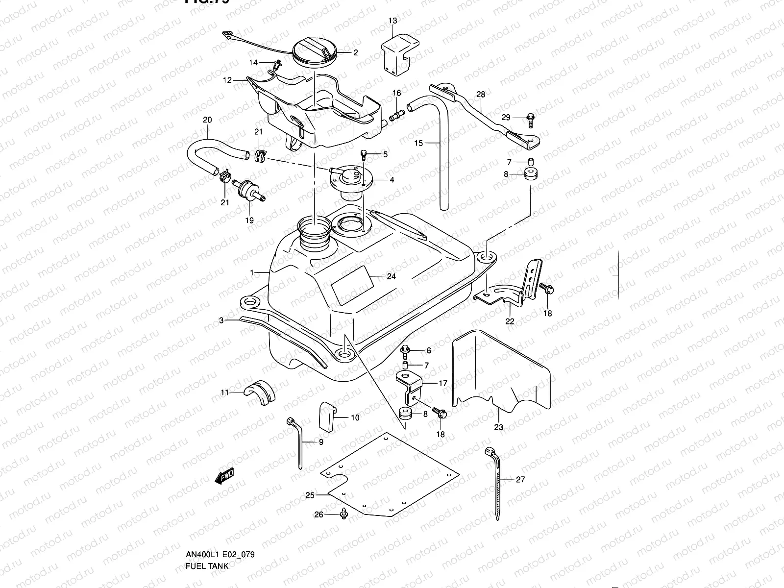 79 - FUEL TANK (AN400L1 E02)