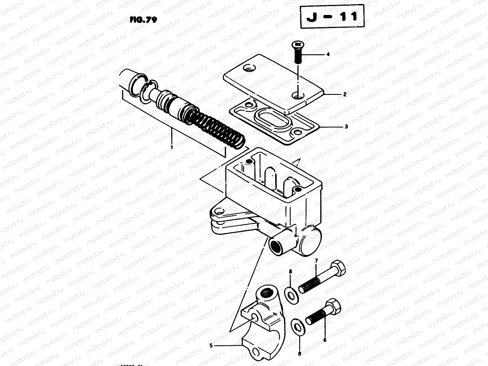 79 - MASTER CYLINDER (E34)