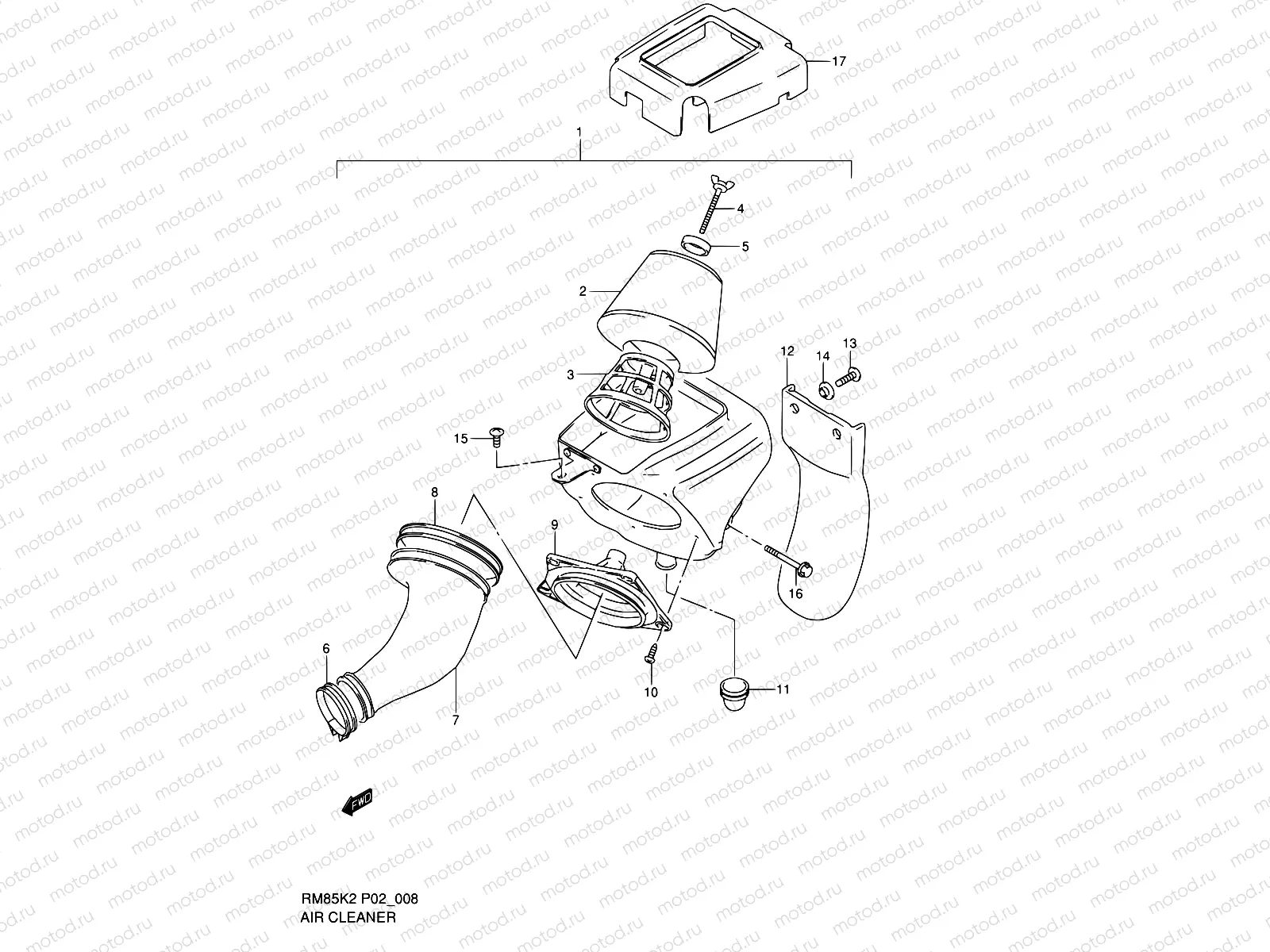 8 - AIR CLEANER