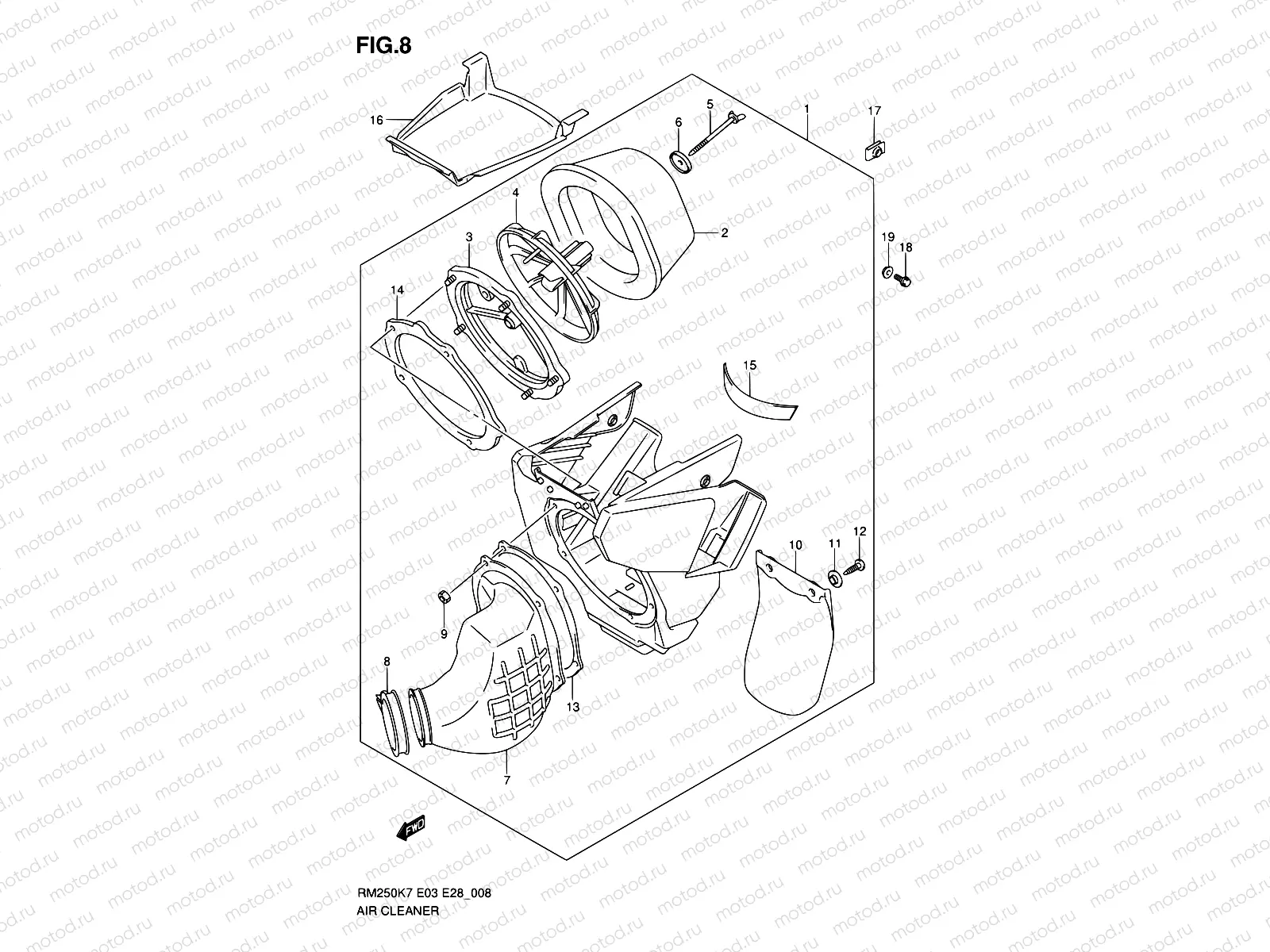 8 - AIR CLEANER