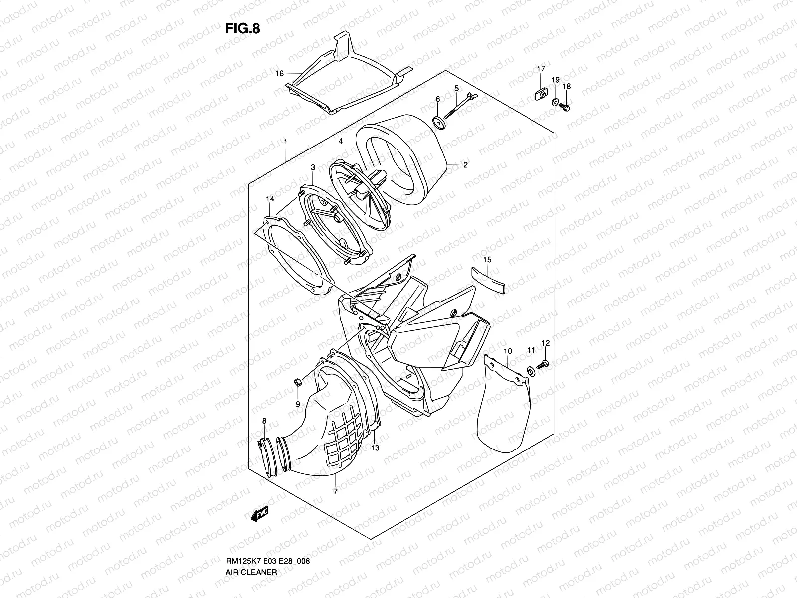 8 - AIR CLEANER