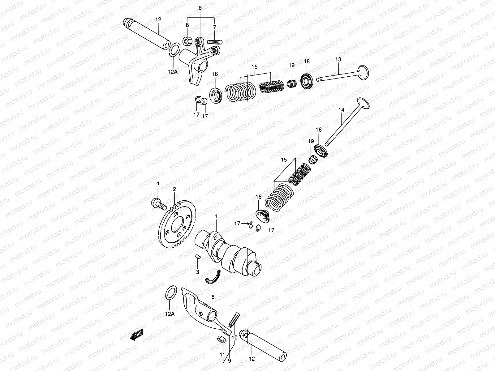 8 - CAM SHAFT/VALVE