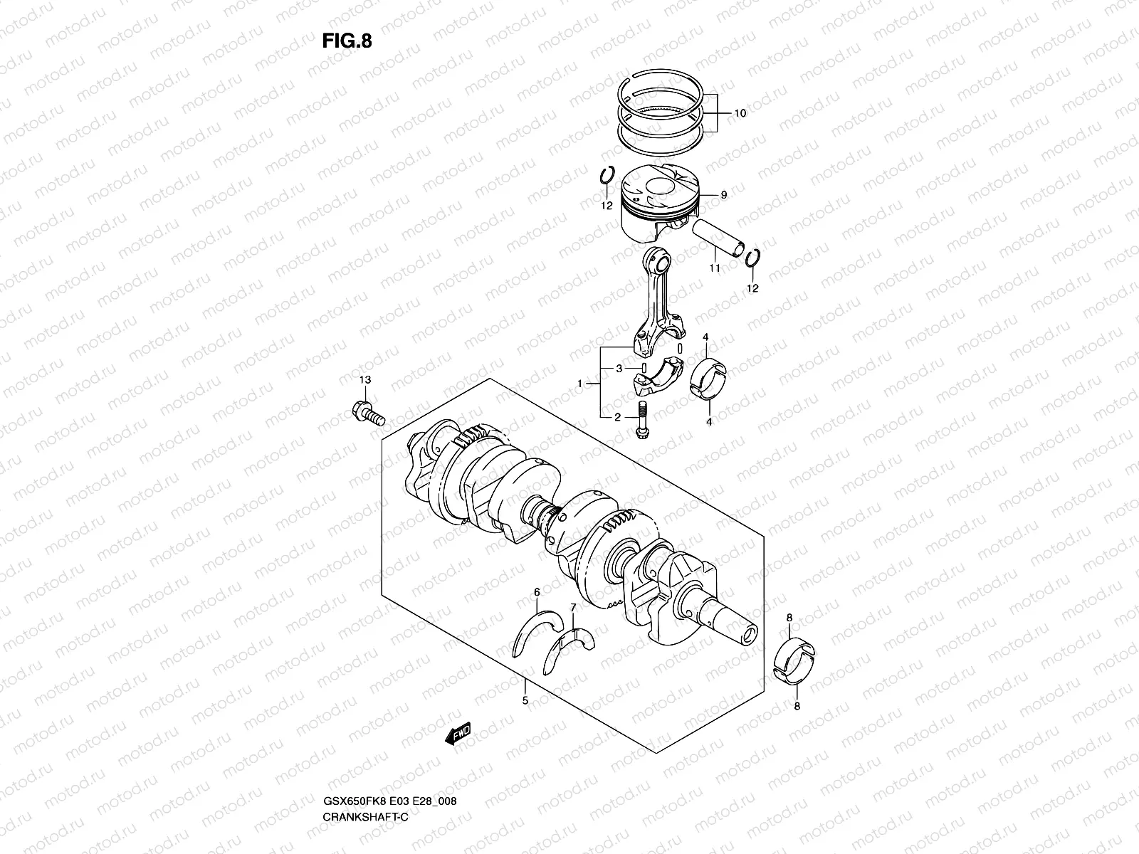 8 - CRANKSHAFT
