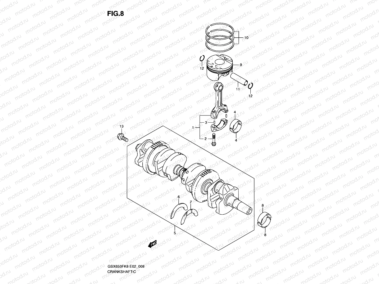 8 - CRANKSHAFT
