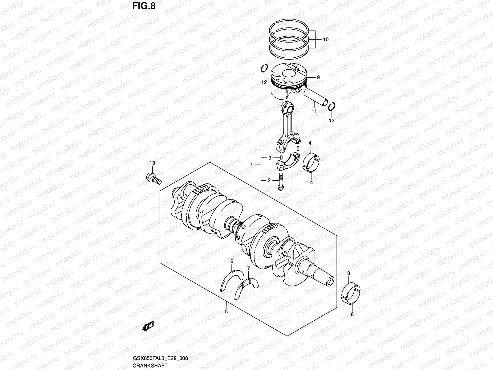 8 - CRANKSHAFT