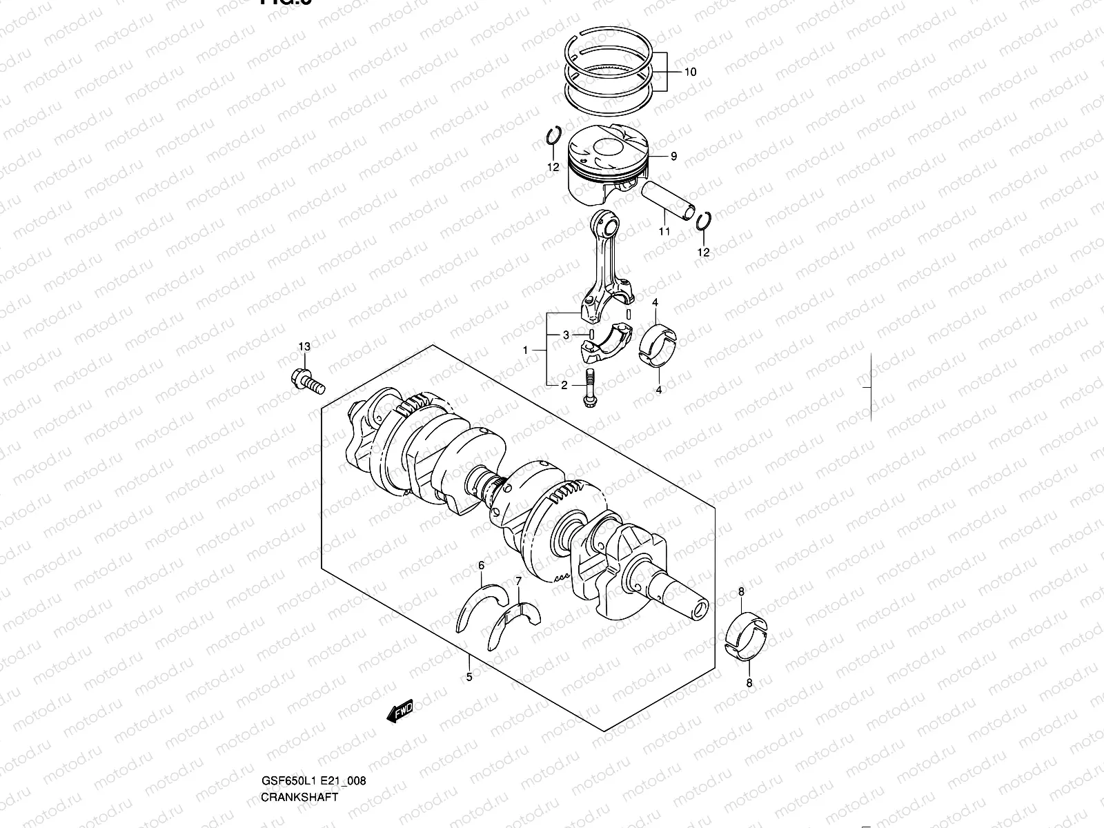 8 - CRANKSHAFT