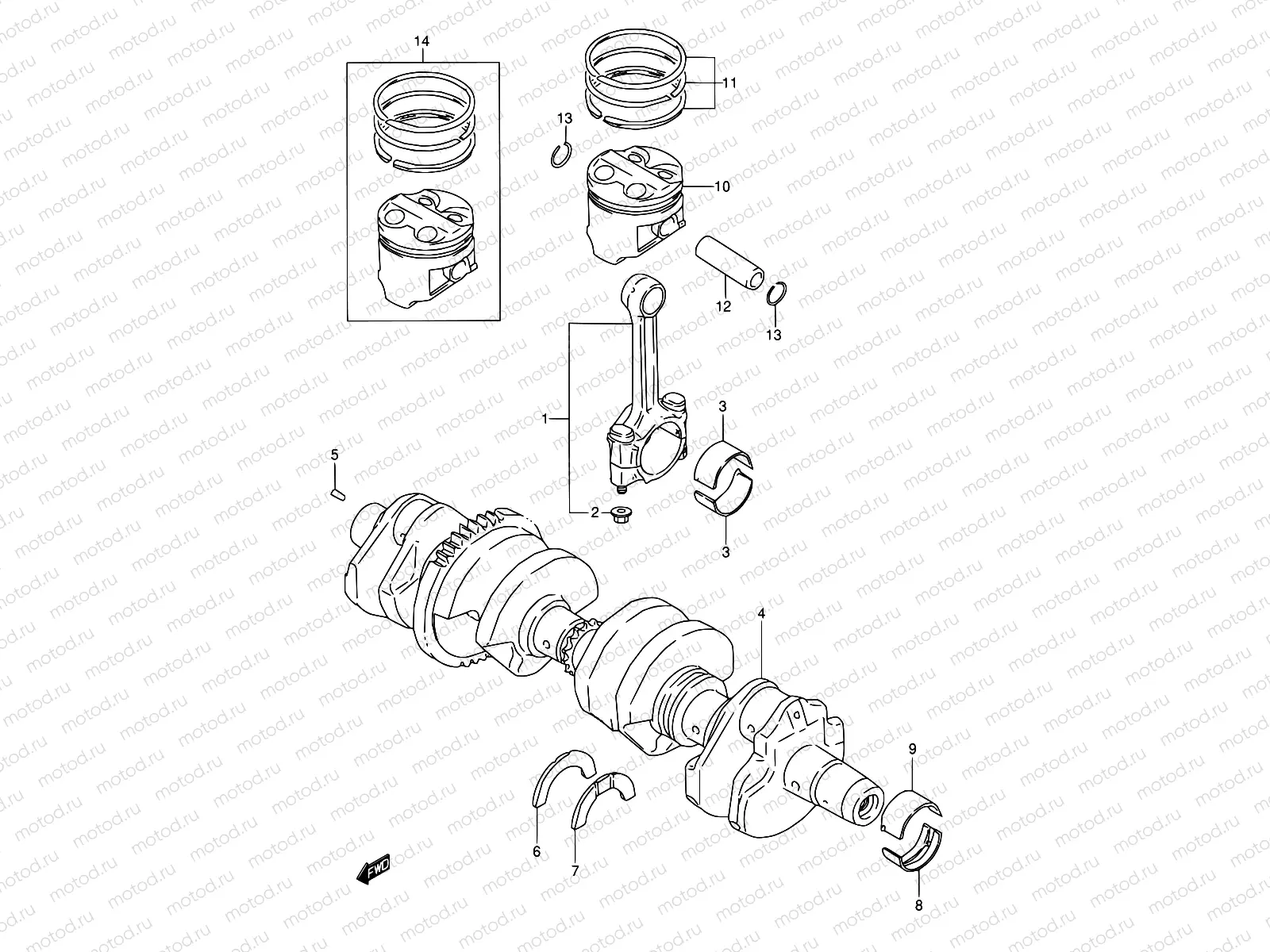 8 - CRANKSHAFT