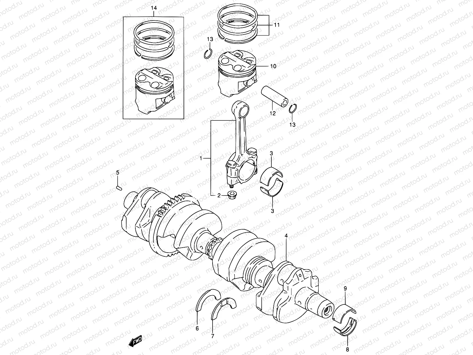 8 - CRANKSHAFT