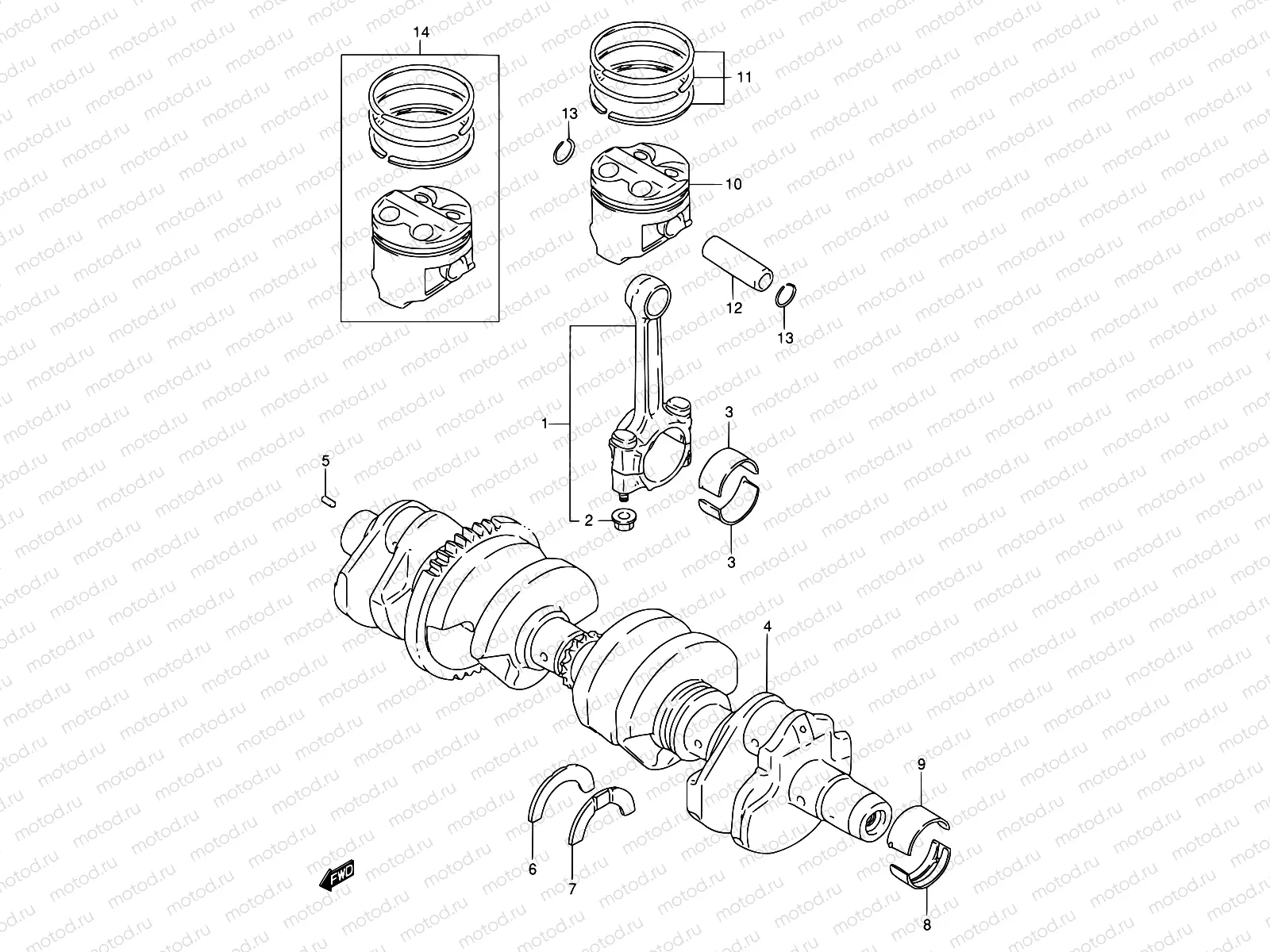 8 - CRANKSHAFT