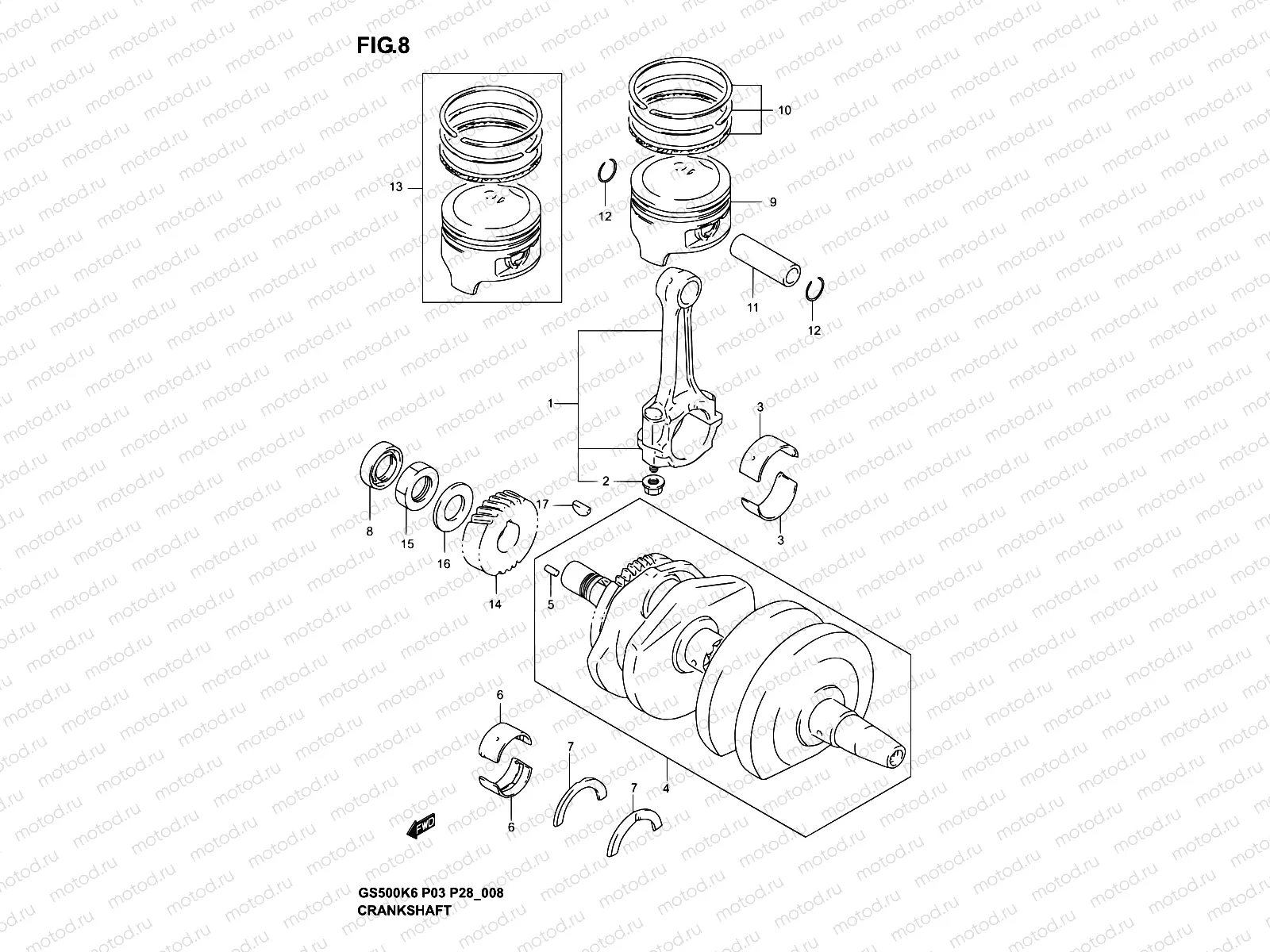 8 - CRANKSHAFT